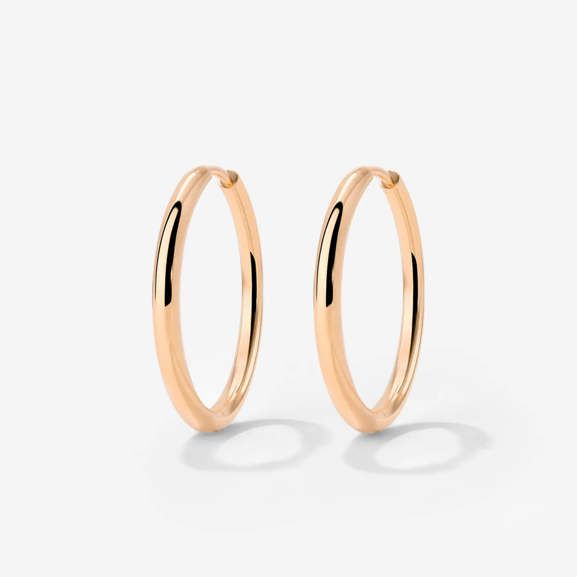 Large Hoops - Gold