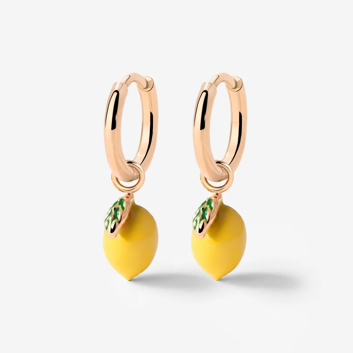 Lemony Hoop Set Small Roségold