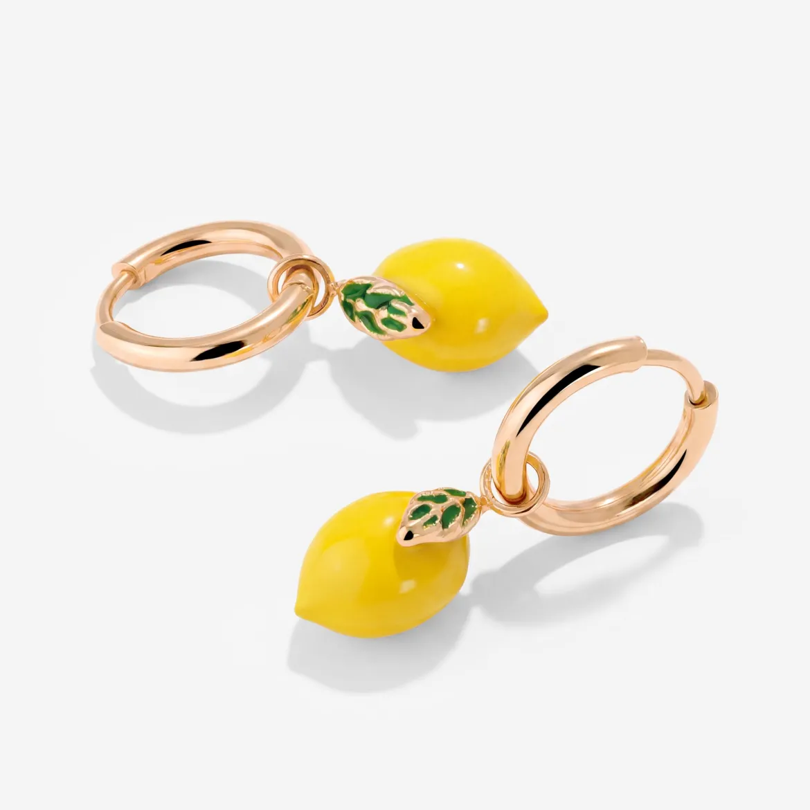 Lemony Hoop Set Small Roségold