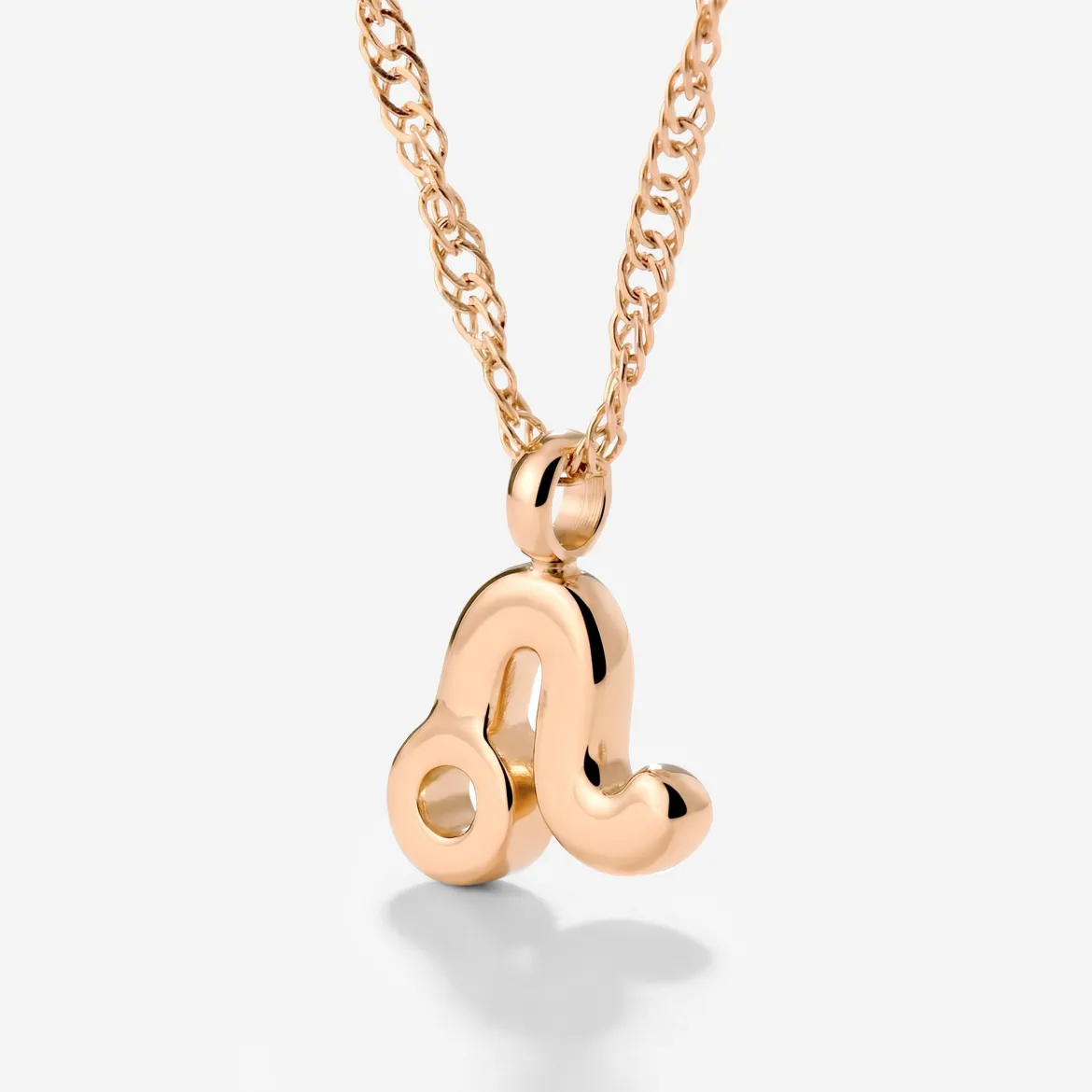 Leo Bubble Necklace Roségold