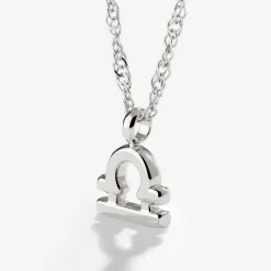 Libra Bubble Necklace Silber