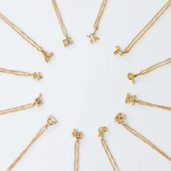 Libra Bubble Necklace Silber