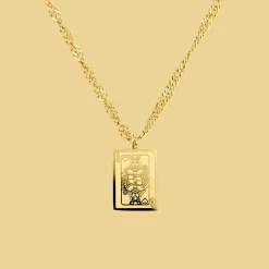 Like a Queen Necklace Gold