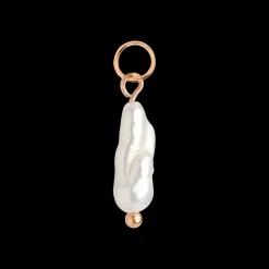 Lisas Power Pearl Hoop Set Roségold