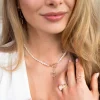 Lola Power Pearl Necklace Set Roségold