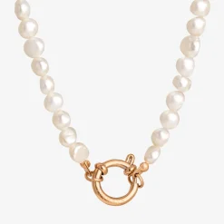 Lola Power Pearl Necklace Roségold