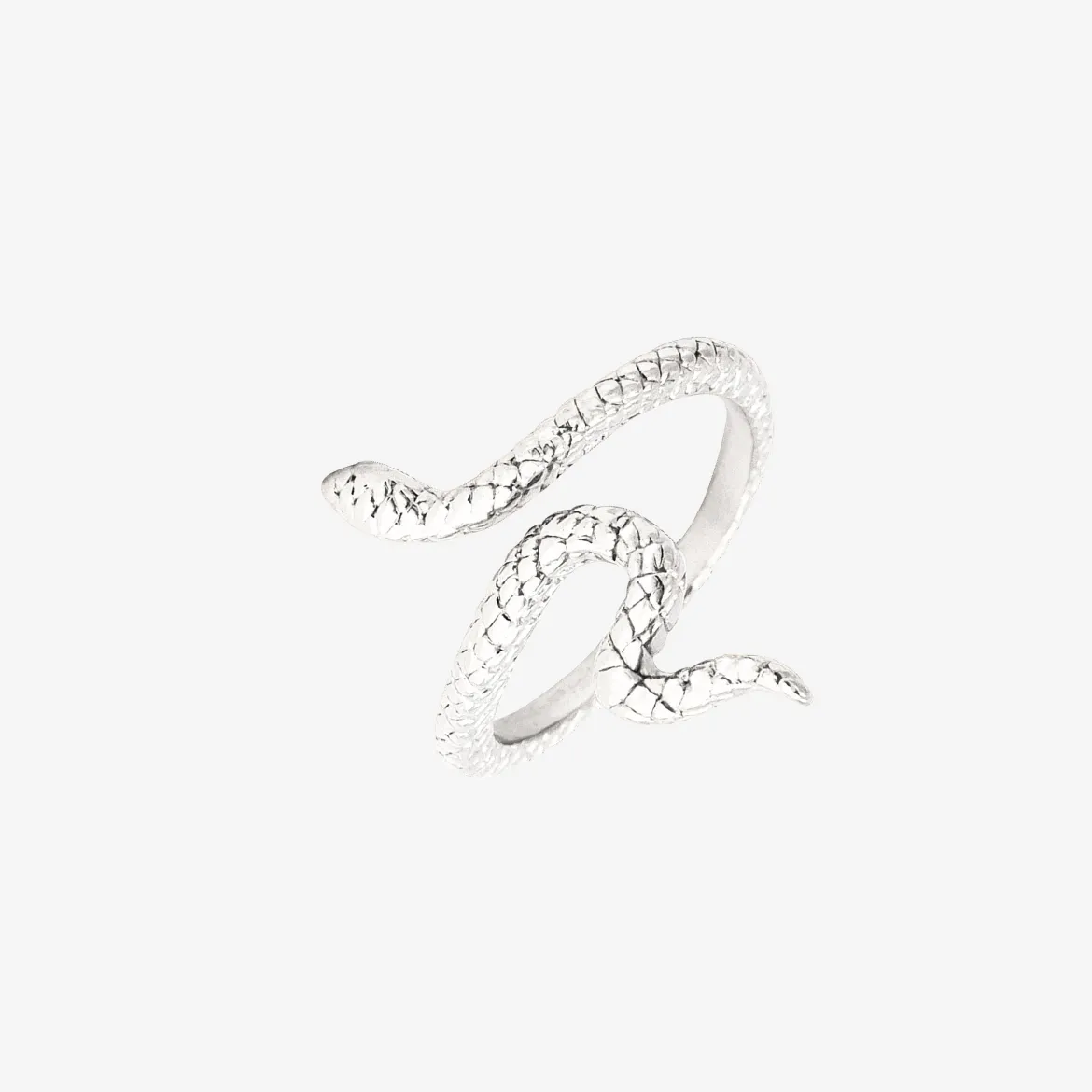 Lola Selflove Snake Ring Silber