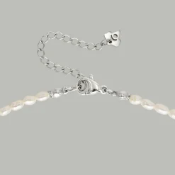 Lolas Love Pearl Power Necklace Silber