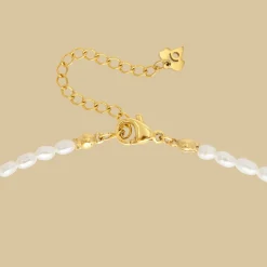 Lolas Love Pearl Power Necklace Gold