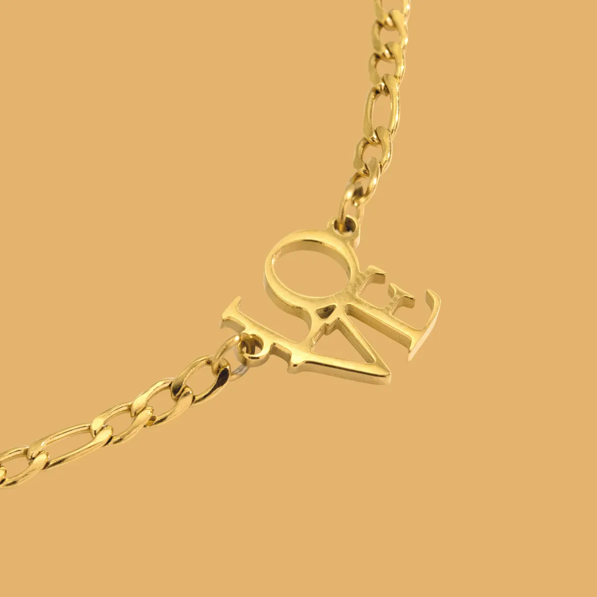Lots of Love Necklace Gold