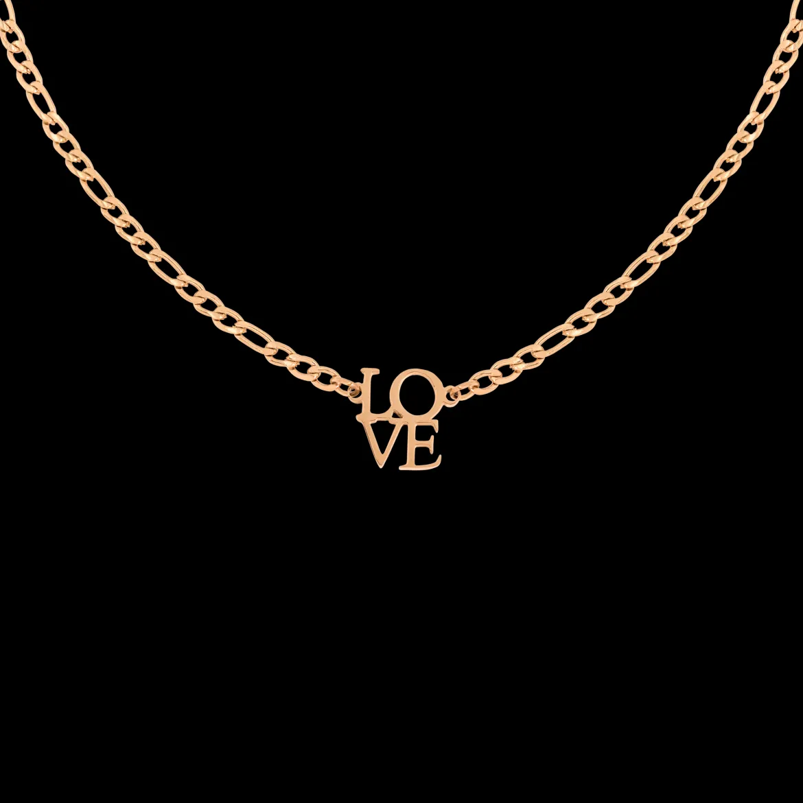 Lots of Love Necklace Roségold