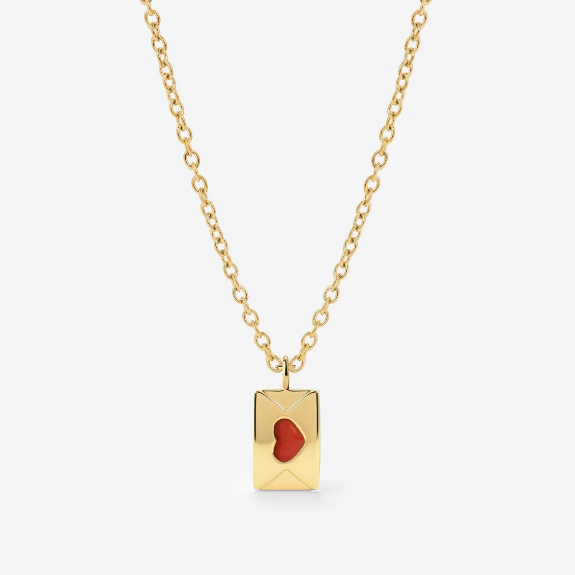 Love Letter Necklace Gold
