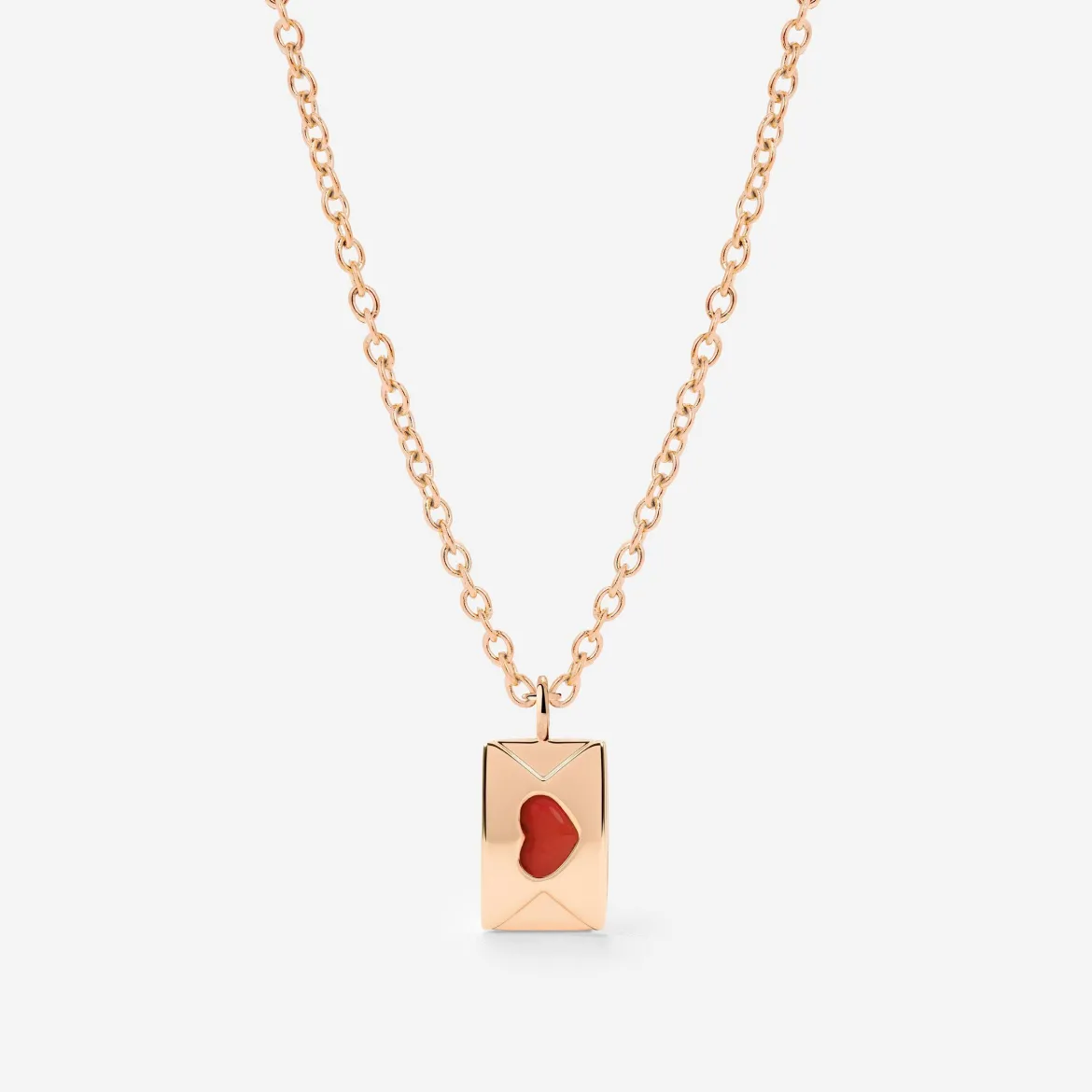 Love Letter Necklace Roségold