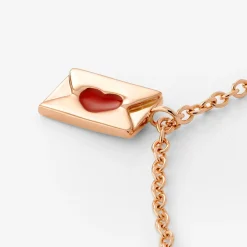 Love Letter Necklace Roségold