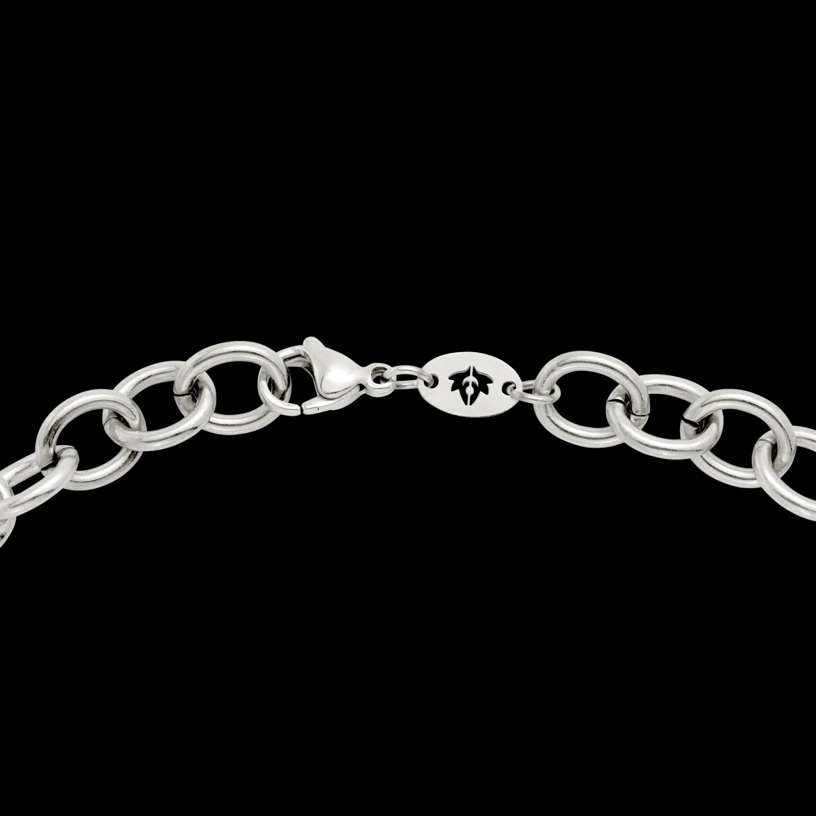 Love Me a Link Necklace Silber