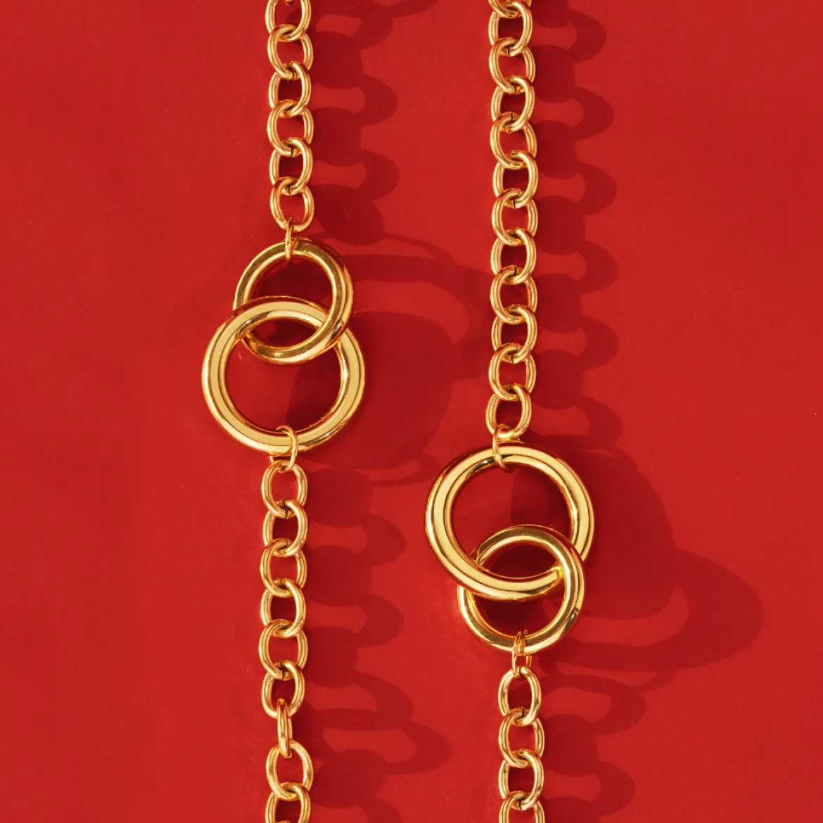 Love Me a Link Necklace Silber
