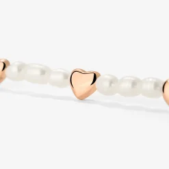 Love Pearls Necklace Roségold