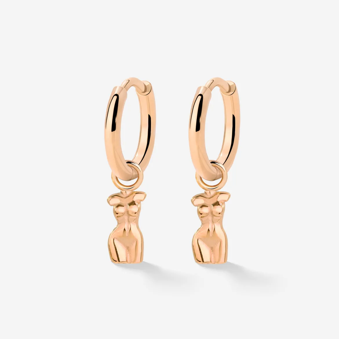 Love Your Body Hoop Set Roségold