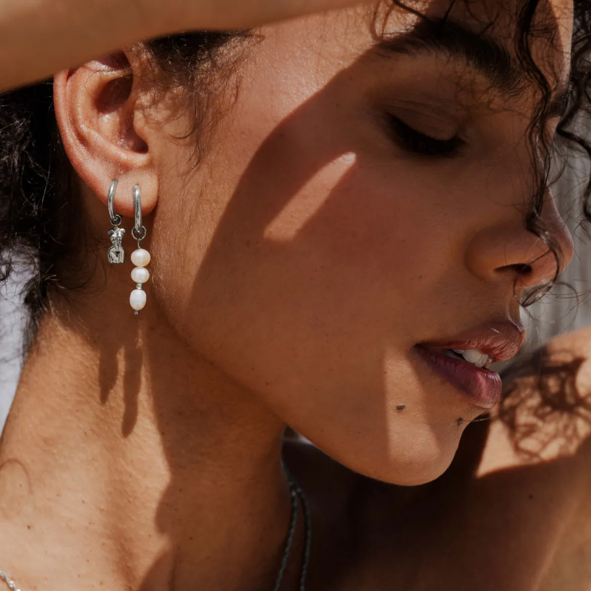 Love Your Body Hoop Set Silber