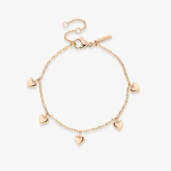 Lovely Heart Bracelet Roségold