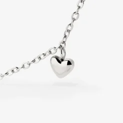 Lovely Heart Bracelet Silber