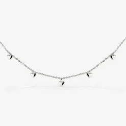 Lovely Heart Choker Silber