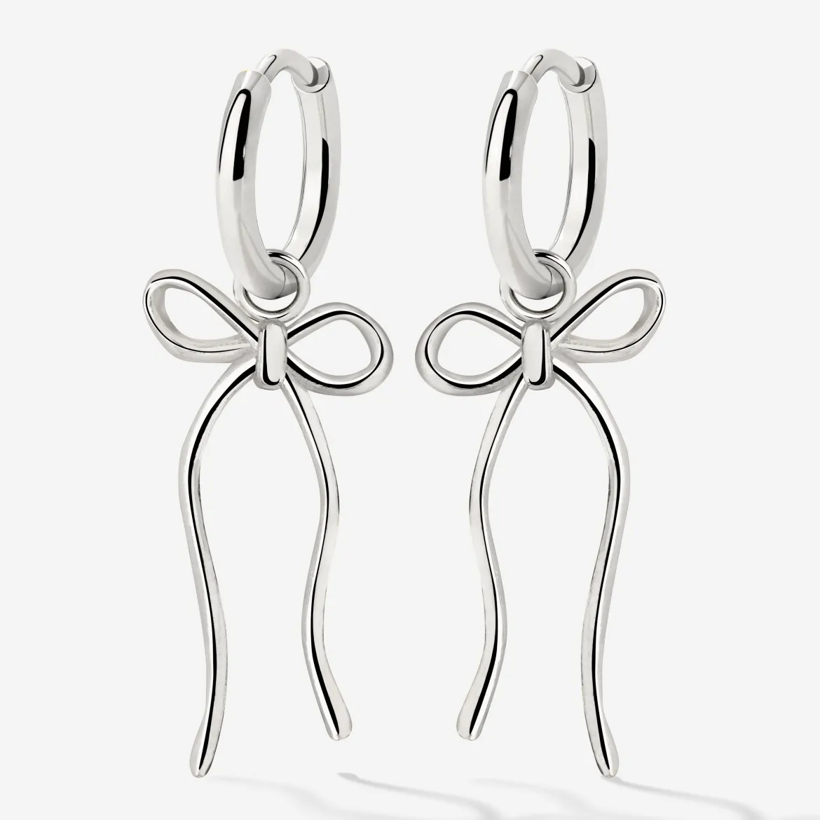 Lovely Loop Hoop Set Small Silber