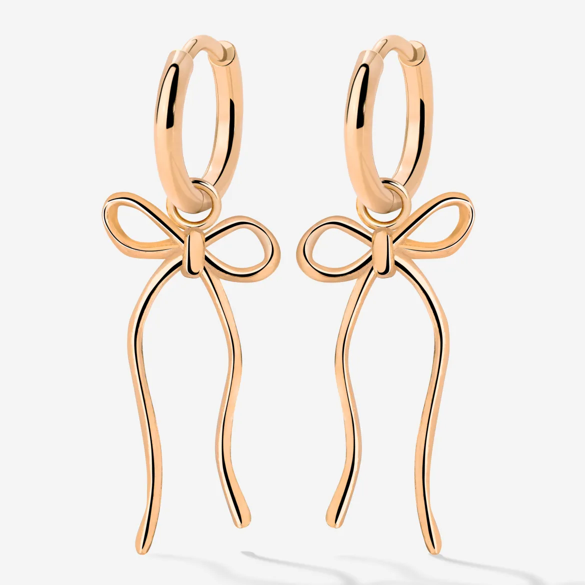 Lovely Loop Hoop Set Small Roségold