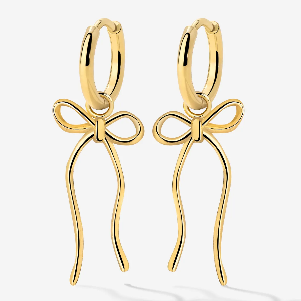 Lovely Loop Hoop Set Small Gold