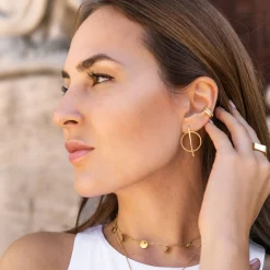 Luana Earrings Gold