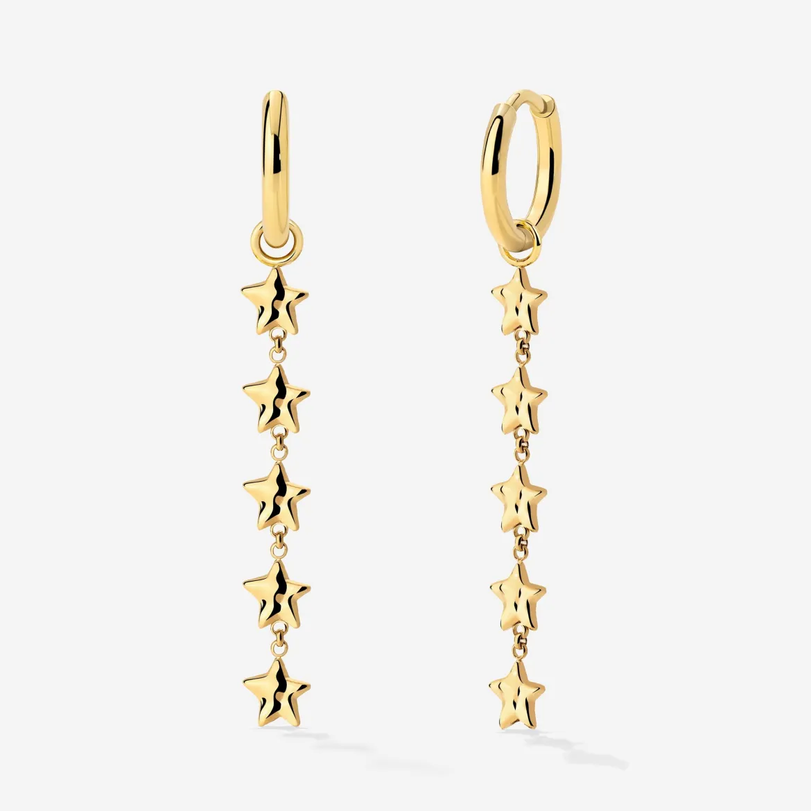 Luminaries Hoop Set Small Gold