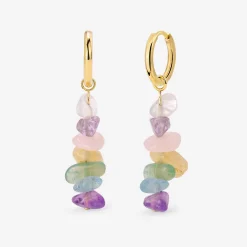 Luminous Lisy Hoop Set Small Gold