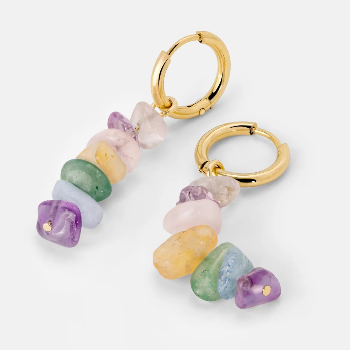 Luminous Lisy Hoop Set Small Gold
