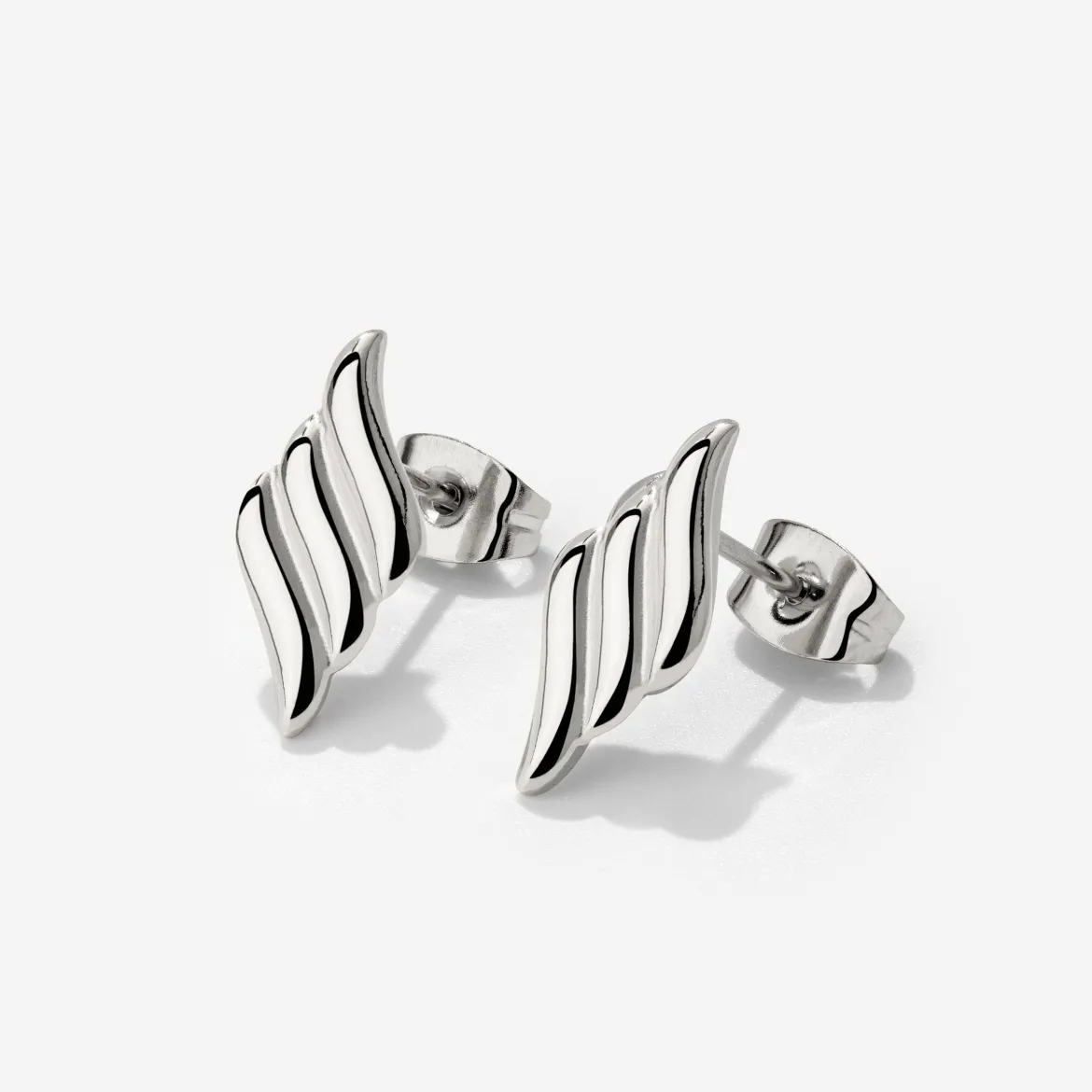 Lustrous Studs Silber