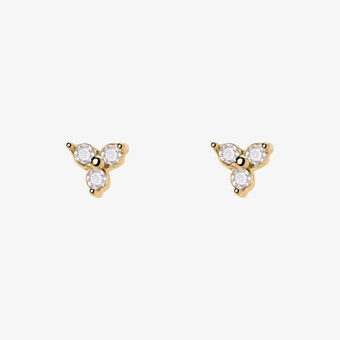 Luz Studs Gold