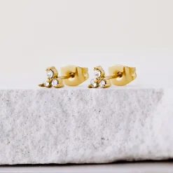 Luz Studs Roségold