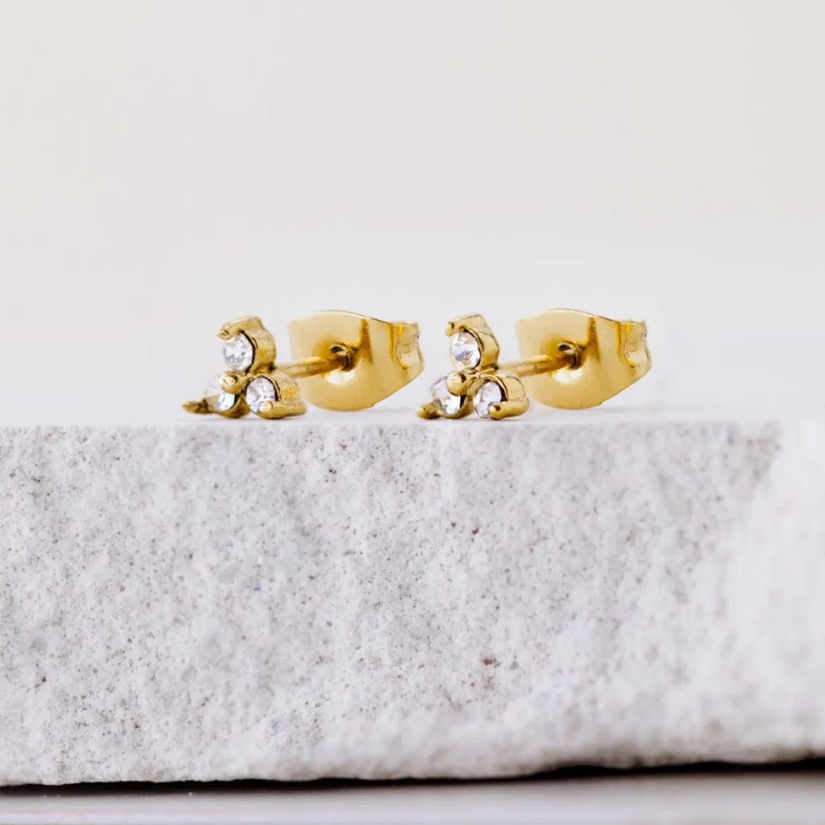 Luz Studs Roségold