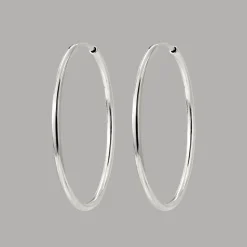 Maxi Hoops Silber