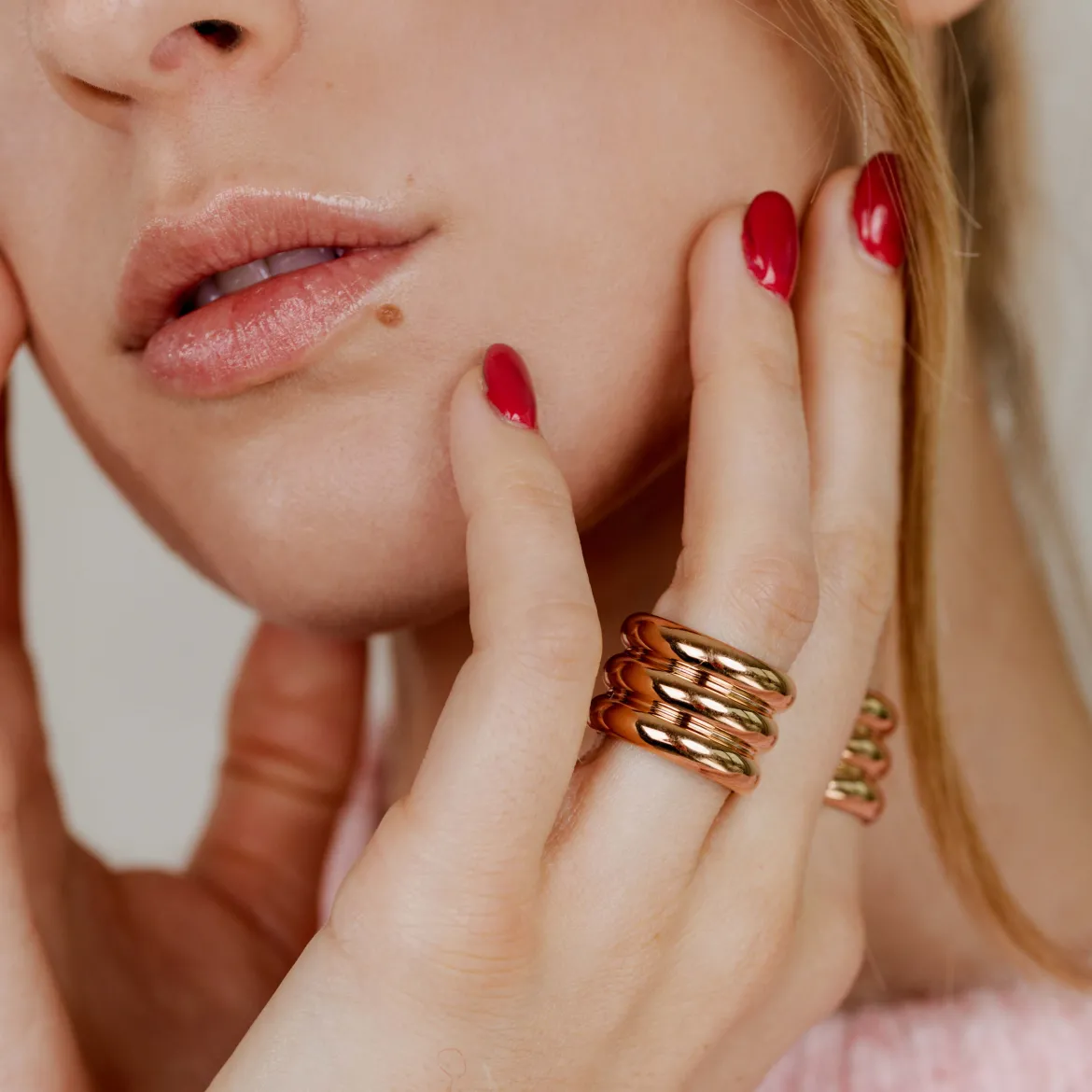 Me, Myself, and I Ring Roségold