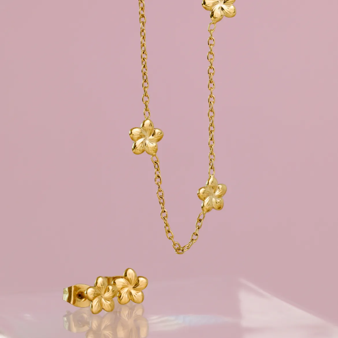 Meadow Choker Roségold