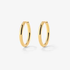 Medium Hoops - Gold