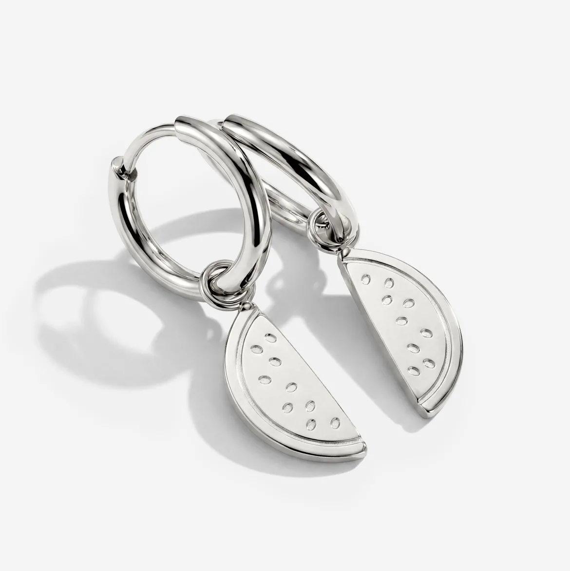 Melony Hoop Set Small Silber