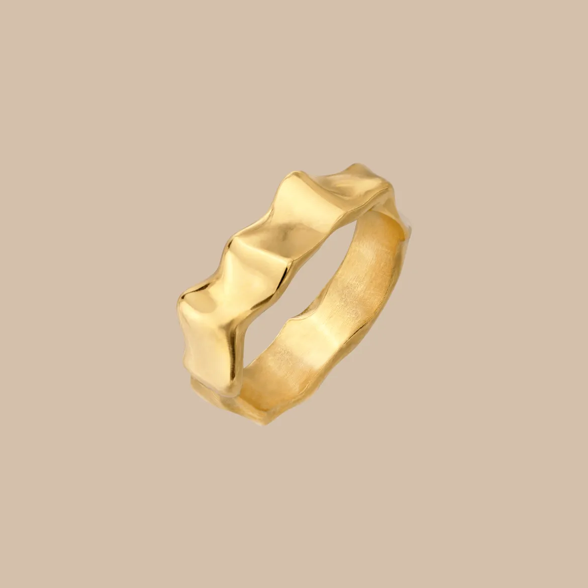 Melting Ring Gold