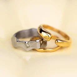Melting Ring Silber