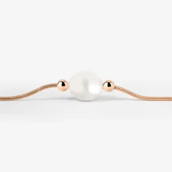 Minimalist Pearl Bracelet Roségold