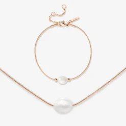 Minimalist Pearl Bundle Roségold