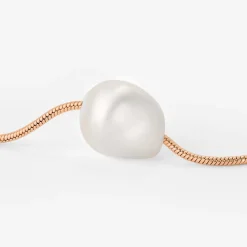 Minimalist Pearl Choker Roségold