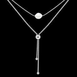 Minimalistic Elegance Necklace Bundle Silber