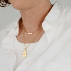 Mom Forever Necklace Gold