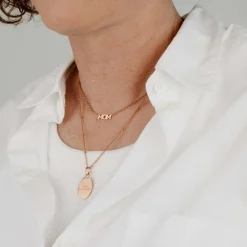 Mom Forever Necklace Roségold